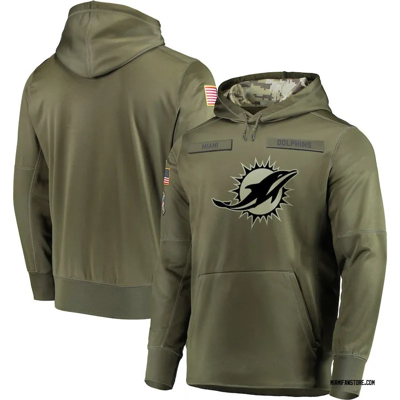 Miami Dolphins Salute to Service Hoodies, Sweatshirts, Uniforms ...